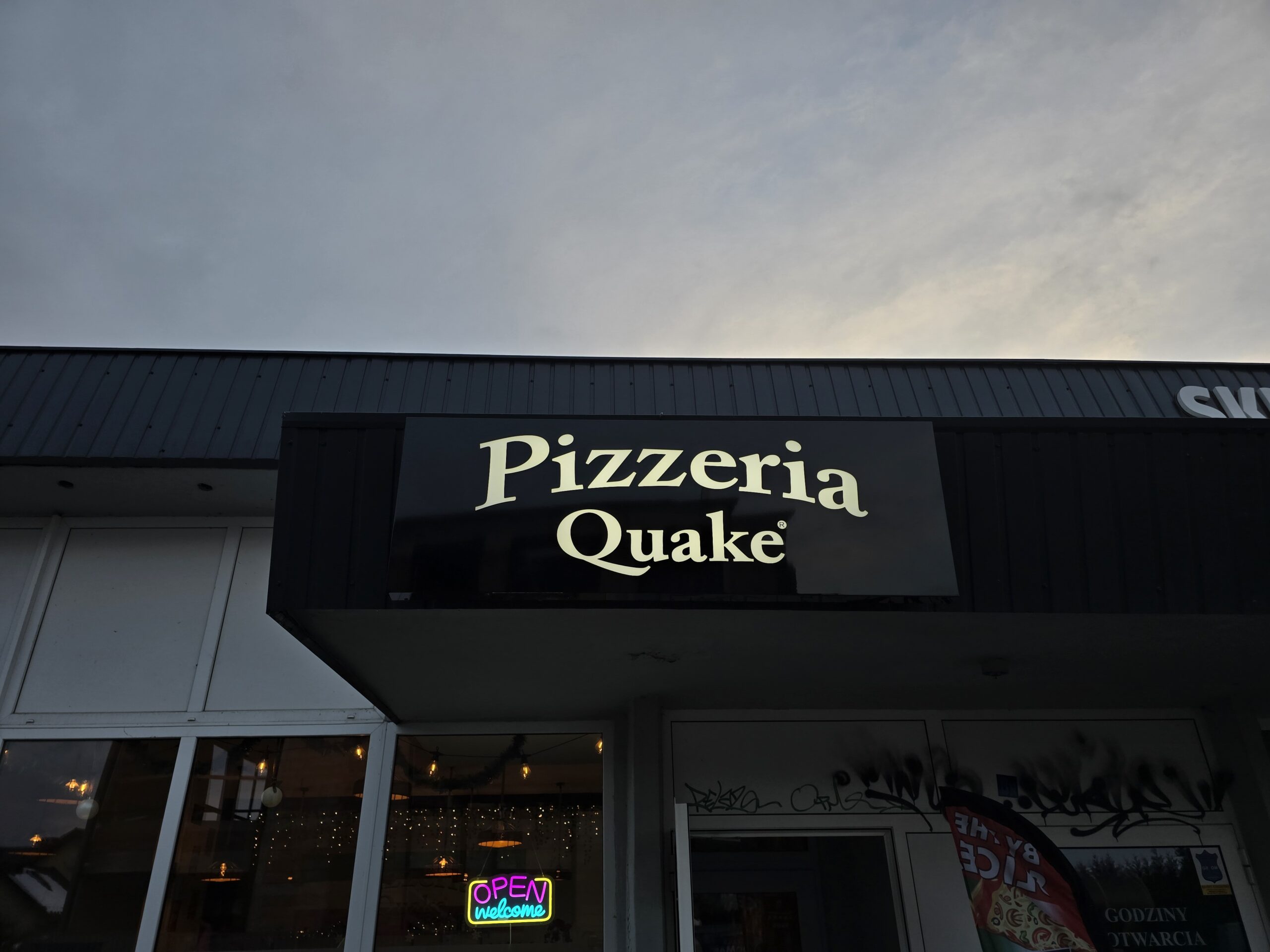 KASETON PODŚWIETLANY SZYLD